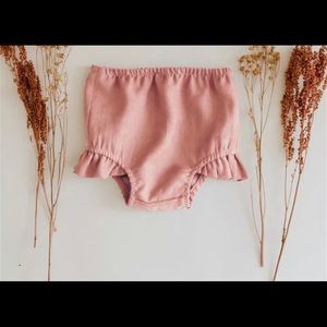 Pink baby bubble shorts